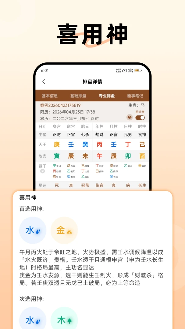 阿启八字排盘最新手机版v1.3.0 安卓版截图4