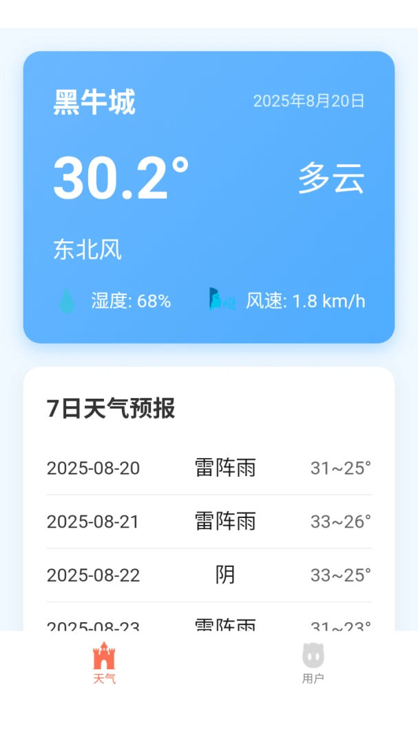 极道天气助手(网络位置查天气)v8.0.1 免费版截图0
