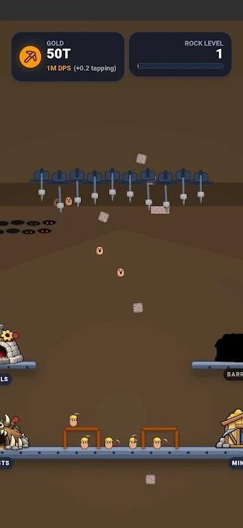 深矿点击器(挖矿冒险游戏)v1.0.1 安卓版截图0
