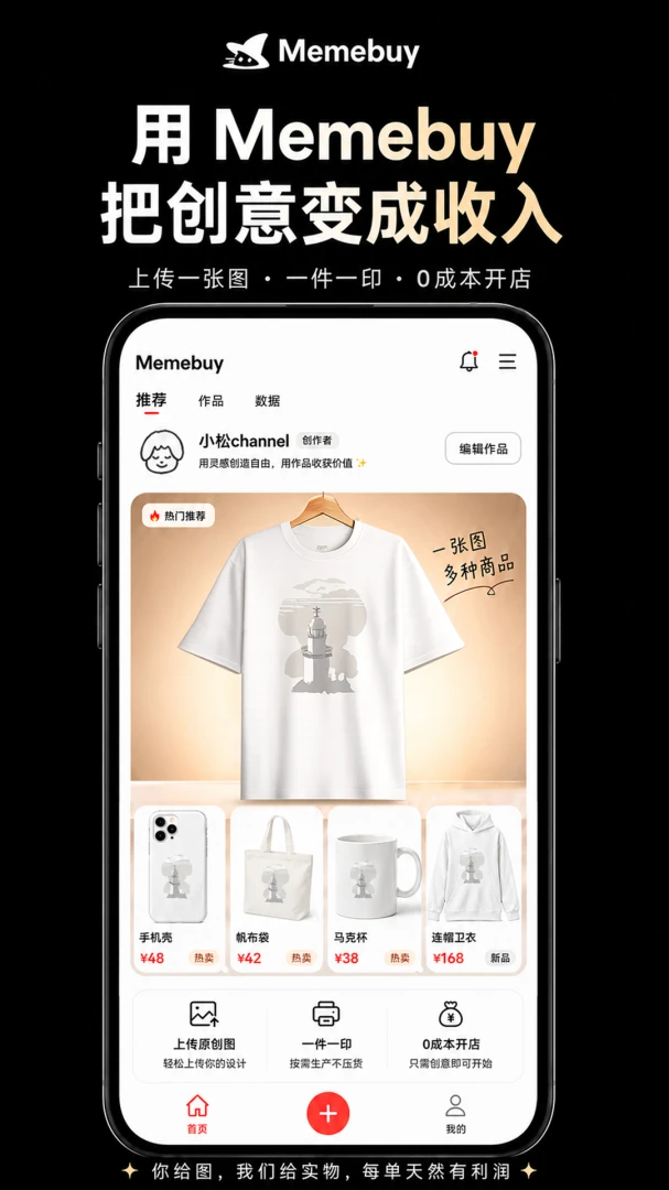 Memebuy(创意实体化平台)v1.2.1 安卓版截图0