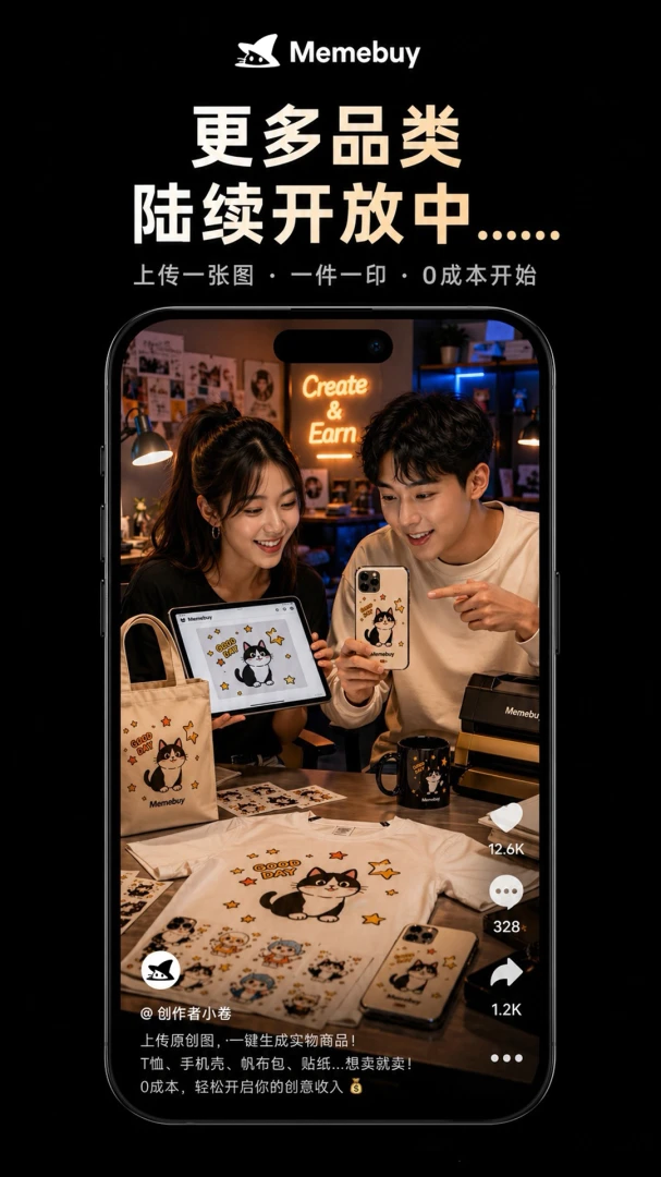 Memebuy(创意实体化平台)v1.2.1 安卓版截图4