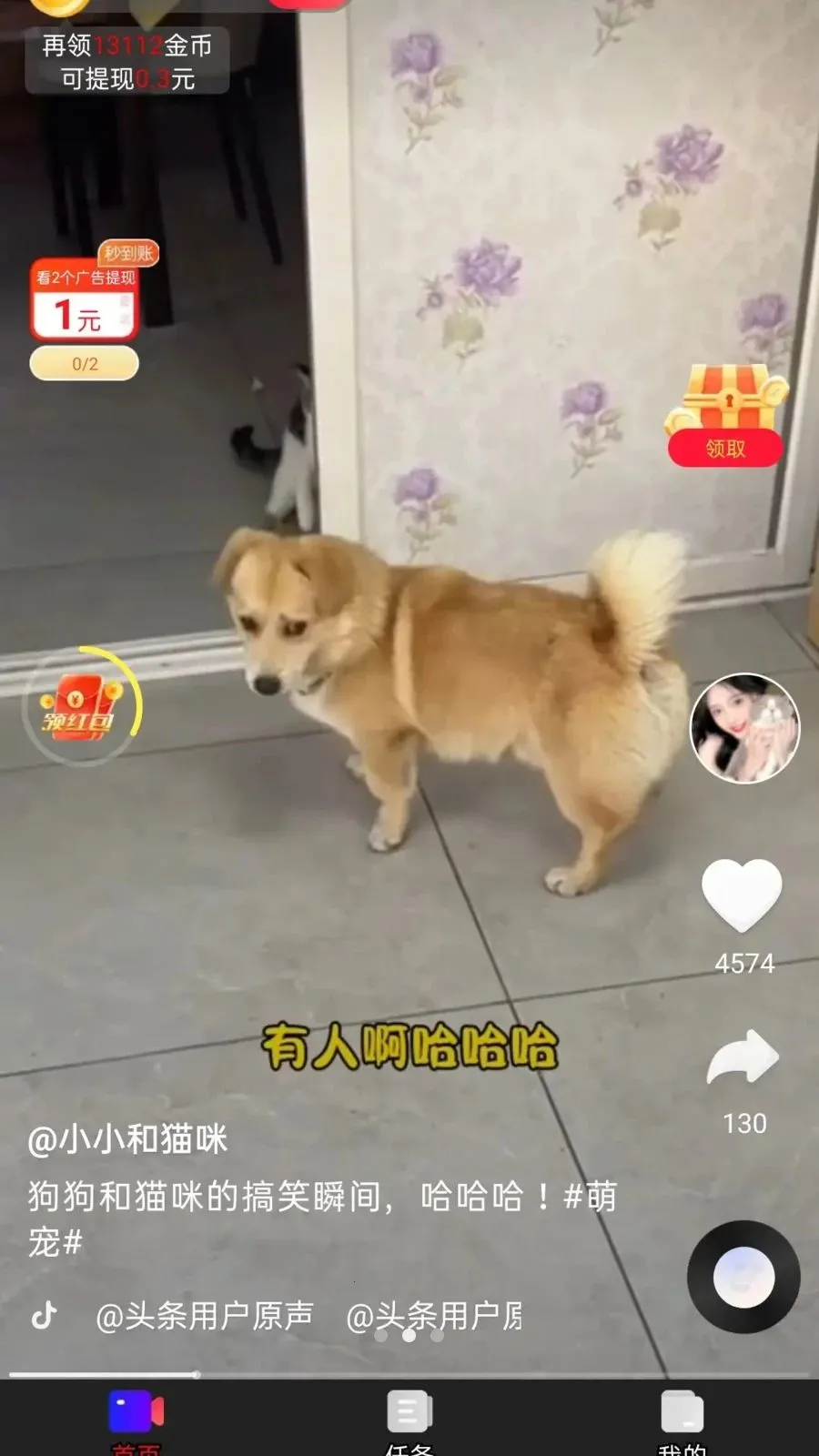 宝盈江湖(视频寻宝赚钱)v1.0.1 安卓版截图0