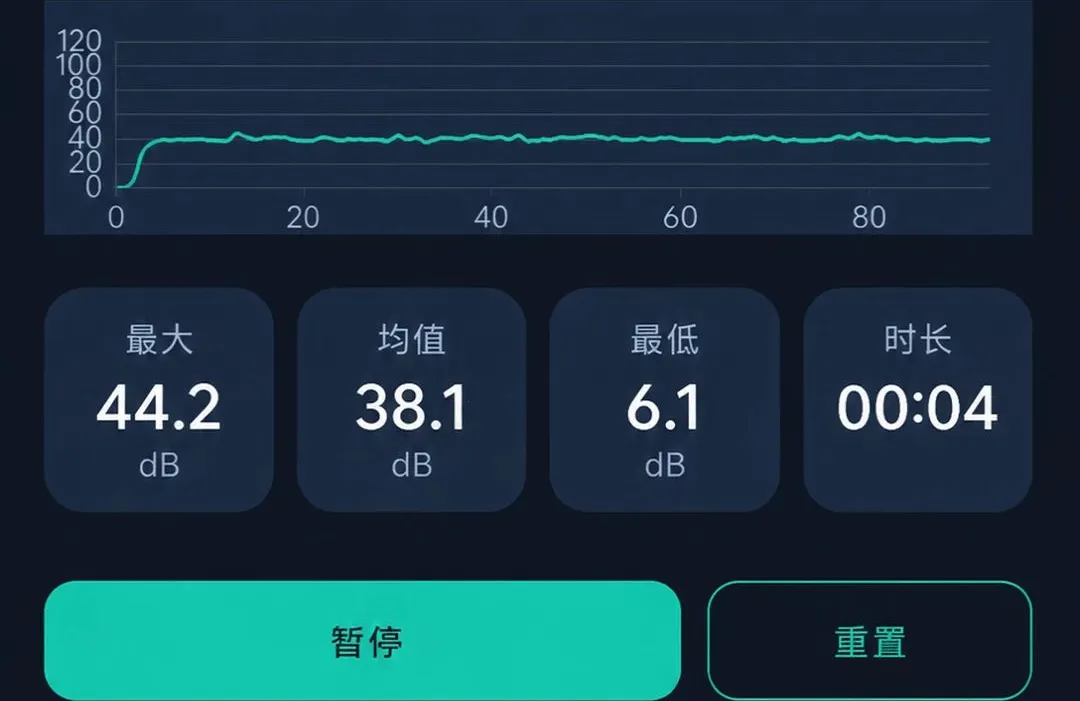 噪音分贝计(噪声测量工具)v26.5.7.9 安卓版截图0