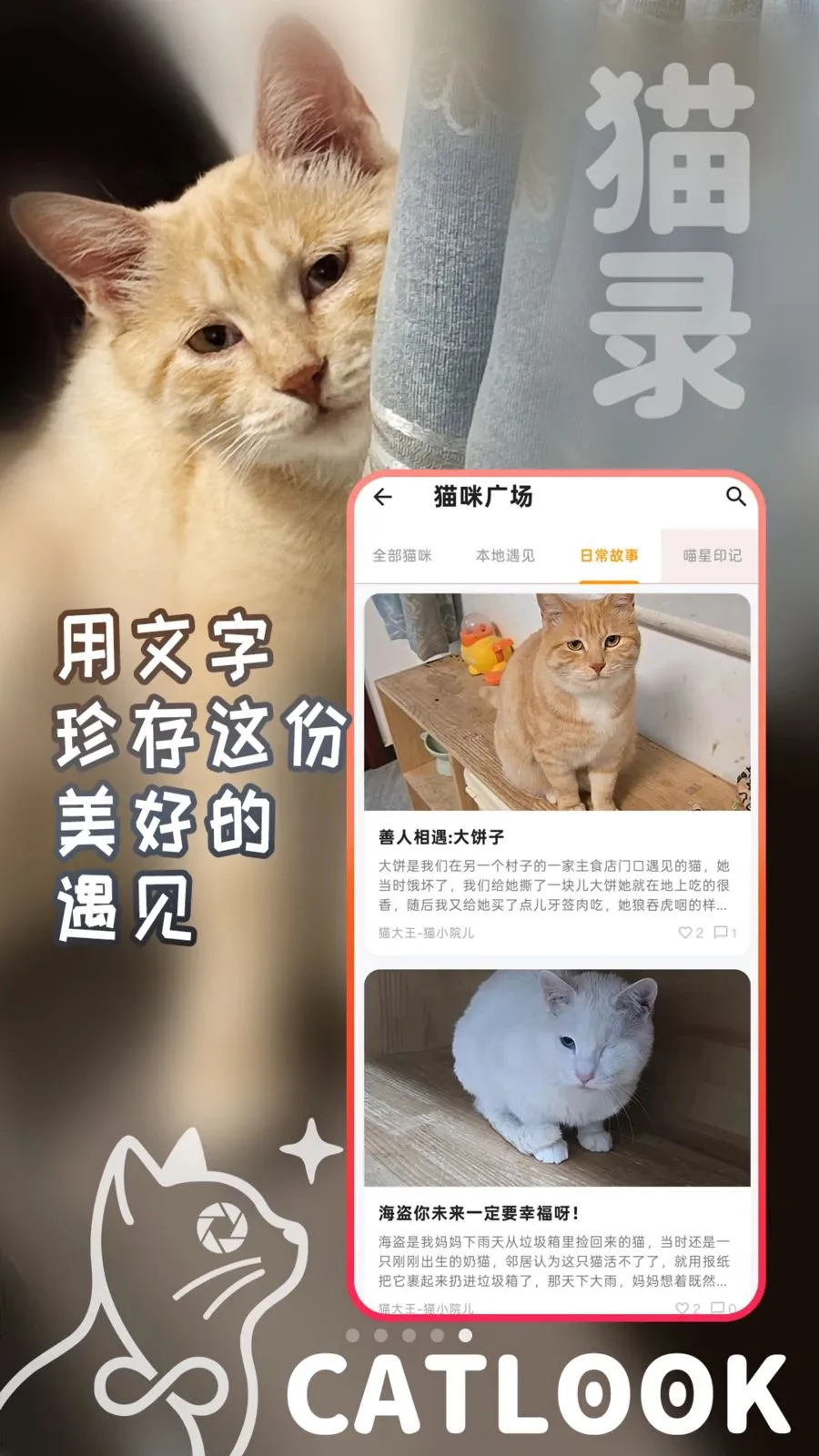 猫录(流浪猫守护平台)v1.1.7 手机版截图0