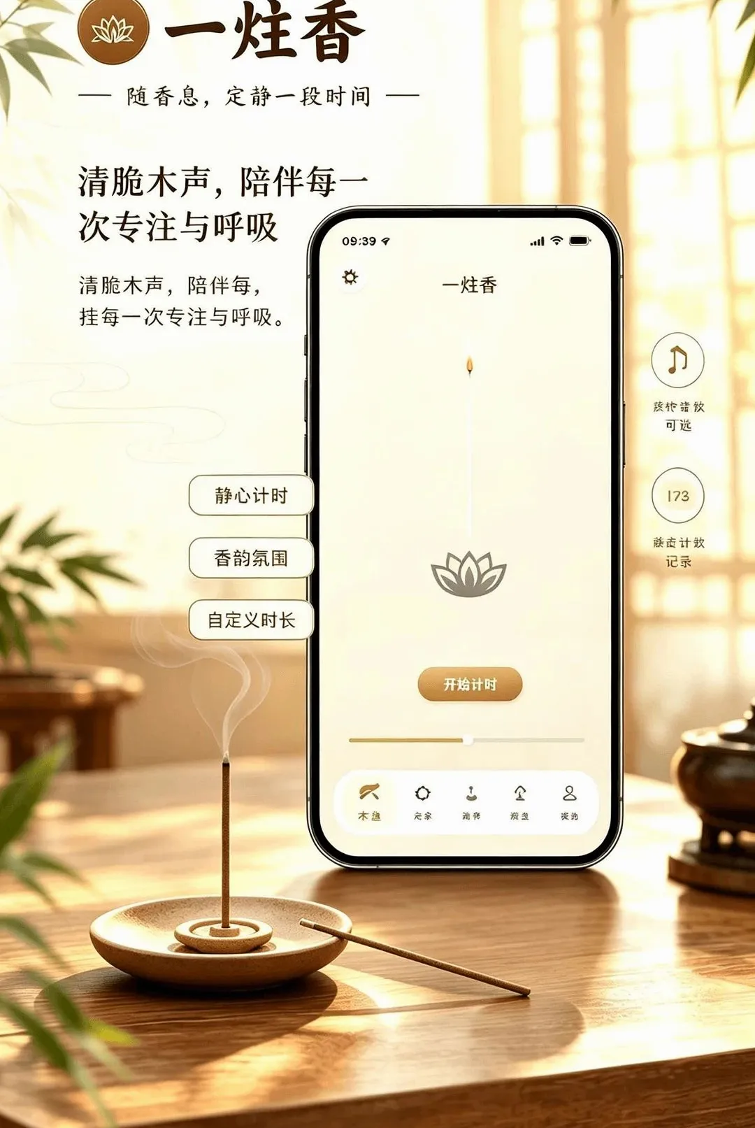 木鱼诵经(电子静心工具)v1.0.0 手机版截图0