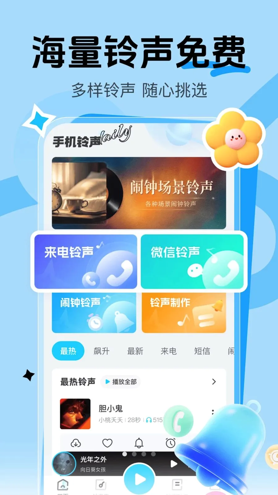 微来电铃声多(铃声制作应用)v1.0.0 免费版截图0